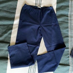 Eileen Fisher Cropped Pant With Side Slits (S)